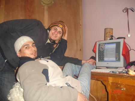 c moa avec mon frere abdelkader