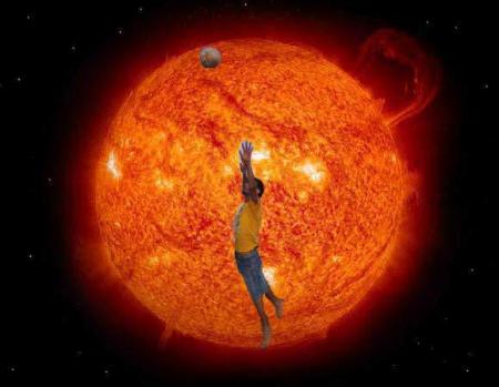 space volly-ball